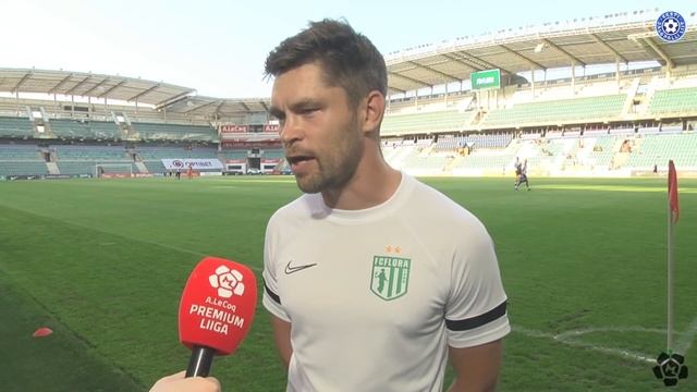 Tallinna FC Flora - Pärnu JK Vaprus l 6:1 l Premium liiga 18. voor l 2022 | Henni intervjuu смотреть онлайн