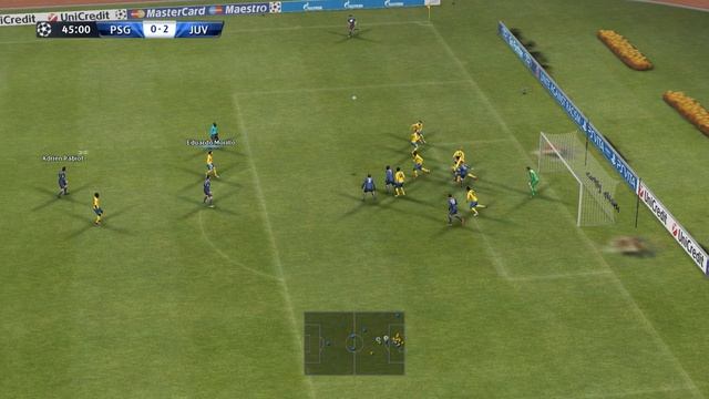 pes2013 Master League JUVENTUS 033 PSG vs Juventus Champions League First knockout round 1st leg смотреть онлайн