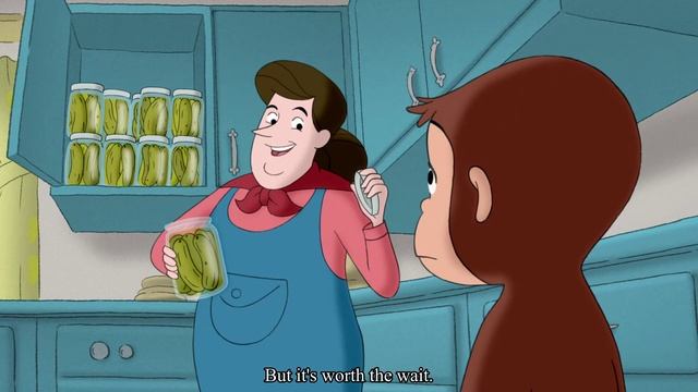 Curious George - 229 - George Gets Pickled (Learn English Language With Subtitles)