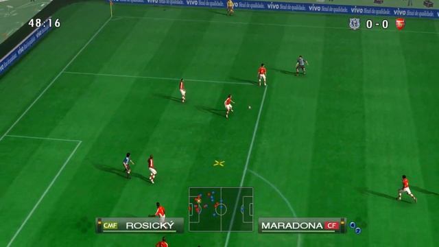 PES2009 PC Version (WE UNITED vs ARSENAL LONDON) Best of Team смотреть онлайн