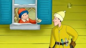 Curious George - 180 - Jumpy Warms Up (Learn English Language with subtitles)