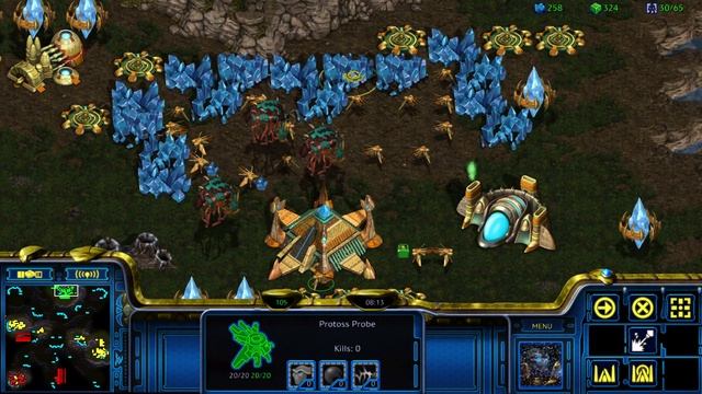 3v3 BGH Big Game Hunters Protoss Gameplay Starcraft Remastered 2019 #38 смотреть онлайн