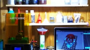 Фотополимерный бюджетный 3д принтер для печати ювелирных изделий.