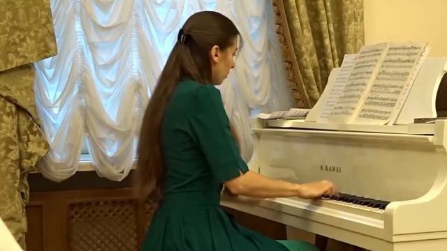 Дмитрий Бортнянский. Играет Юлия Казанцева. смотреть онлайн
