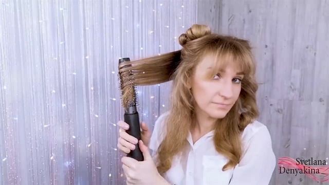 Супер укладка. Укладка волос феном щеткой урок №98 смотреть онлайн