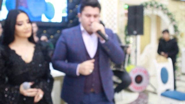 Xelil Qaracop Nigar Ramiq Bayramov Canli Toyda