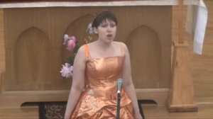 Гендель. Ария Альмиры из оперы Ренальдо. Исп. Паула Лукашевич (незрячая) КМКИС