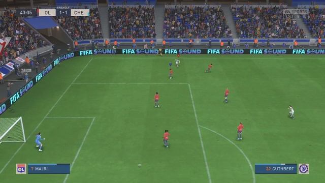 FIFA 23 (PS5) 4k UHD 60 fps UEFA Woman's Champions League Quarter Finals Olympic Lyon-Chelsea смотреть онлайн