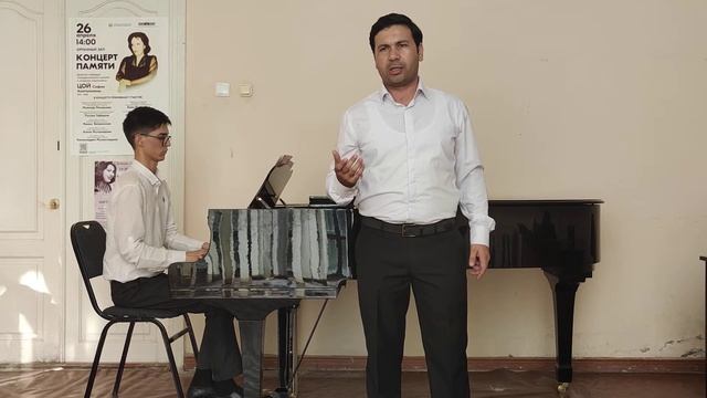 Дж. Пуччини. Ария Рудольфа из оперы "Богема". Исп. Джумаев Худжаназар. смотреть онлайн