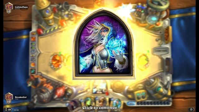 Hearthstone: Getting golden mage, 500 wins as mage, cool animations! смотреть онлайн