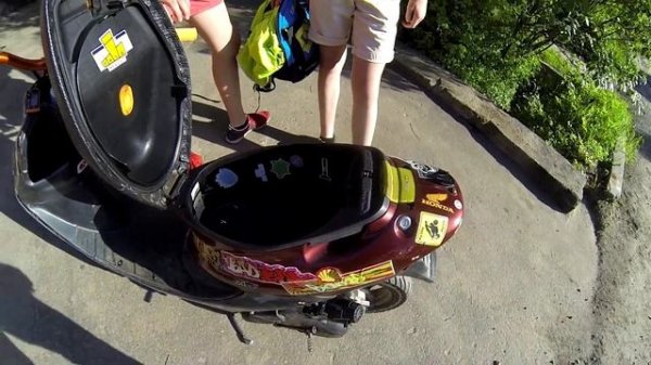 Обзор скутера Honda Dio 34