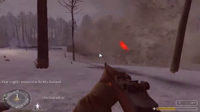 Call of Duty: 1 United Offensive - Campaña Estadounidense - Primera Misión - La patrulla смотреть онлайн