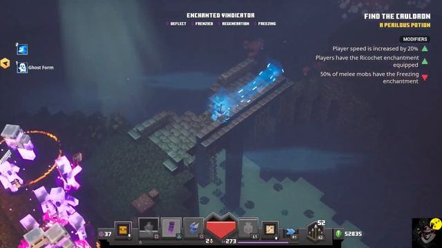 Minecraft Dungeons - BEST Speed Run BUILD REVEALED - Beat +20 DAILY TRIALS FAST смотреть онлайн