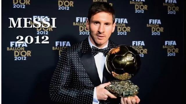 MESSI Winner Fifa ballon d'or 2012 смотреть онлайн