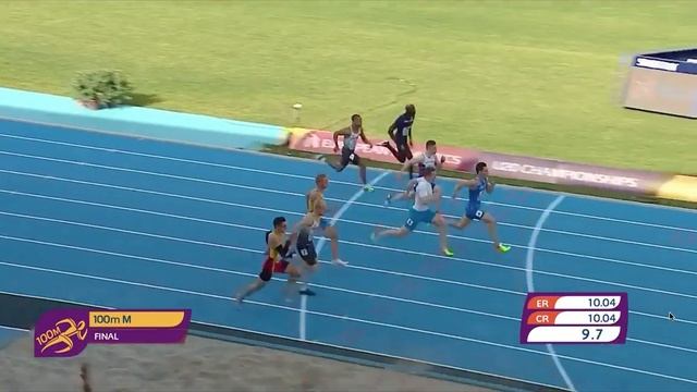 Europei '17: finale 100 metri - Filippo Tortu campione d'Europa смотреть онлайн