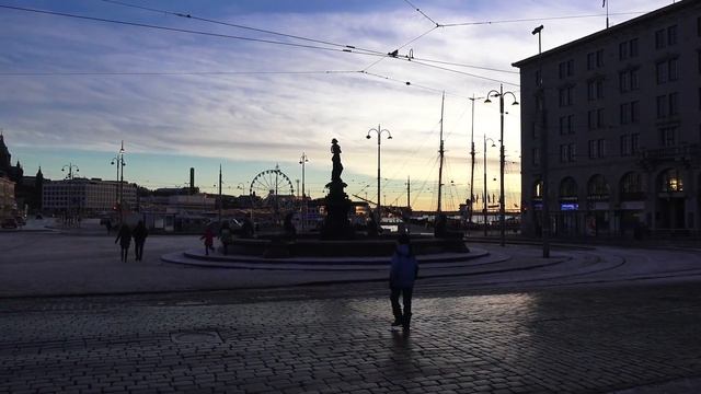 Helsinki. Finland 4K. Хельсинки зимой. Radodar TV. 21.01.17 смотреть онлайн