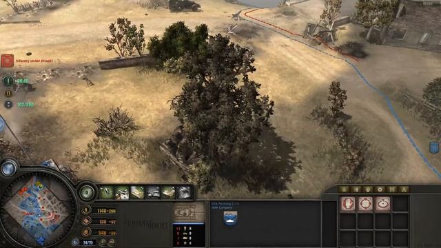 Company of Heroes CHAMBOIS Falaise Pocket смотреть онлайн