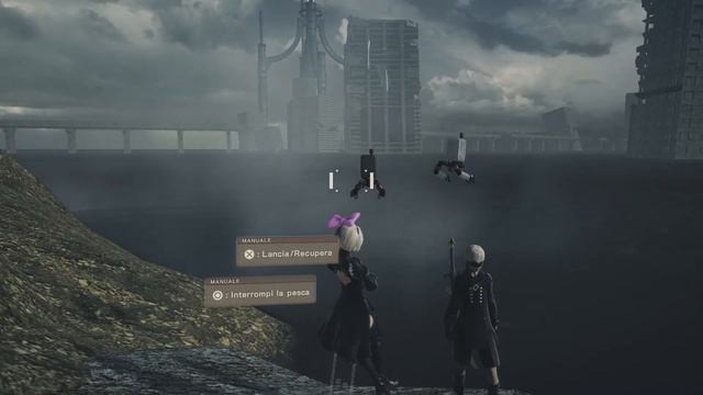 Nier Automata 1.06 - How to obtain the third POD fishing - High Quality смотреть онлайн