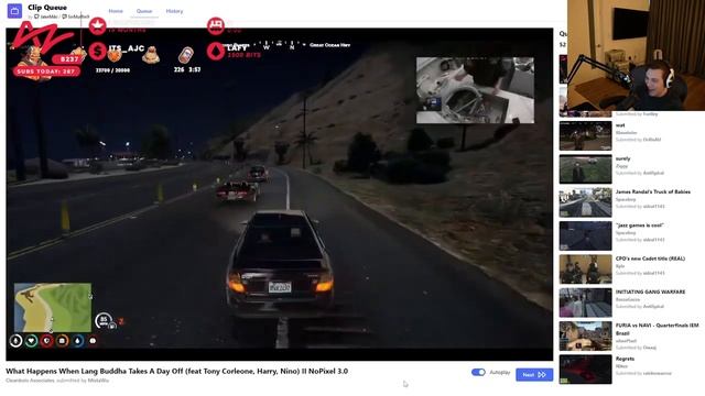 Tony Reaction to CB When Lang Buddha Takes a DAY OFF GTA RP nopixel смотреть онлайн