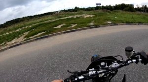 Покатушка на БЕШЕНОЙ Husqvarna SMR 570 Еду за маслом