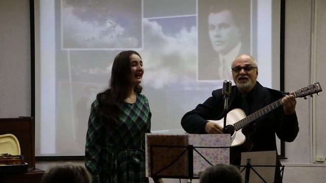 Виктор и Светлана Дзансоловы - ЖУРАВЛИ ("Над весенней водой, над затонами...") смотреть онлайн