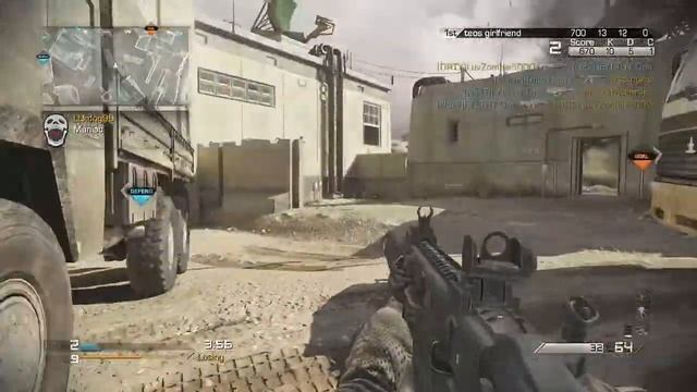 COD Ghosts (Xbox One) - Blitz Clutch Finish! - Never Give Up! смотреть онлайн