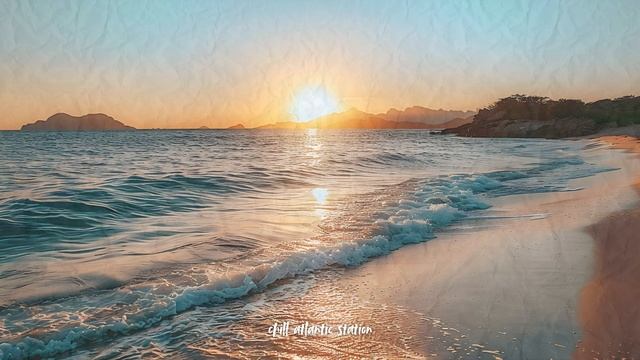 Sunset Ocean Vibes - Lofi beats for focus, study and relaxation смотреть онлайн