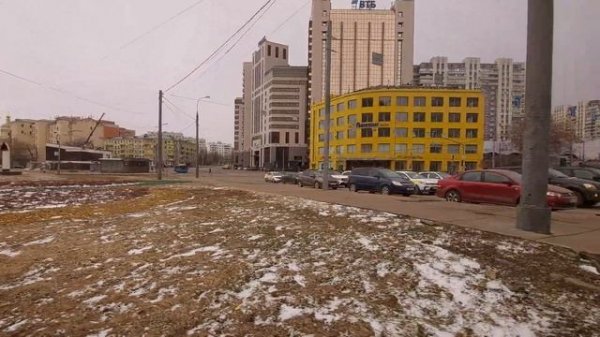 (4K) Поездка на трамвае 71-931М "Витязь-М" по маршруту 38. Москва