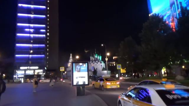 Ночная Москва - НОВЫЙ АРБАТ и Красная Площадь - ночью ! #.Часть 2 смотреть онлайн