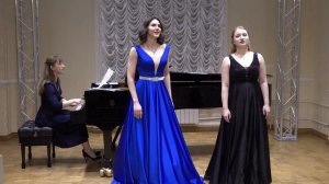 П. Чайковский Дуэт Лизы и Полины из оперы "Пиковая дама" - исп. Людмила Кондратенко и София Федоров