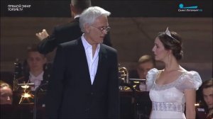 Юнона и Авось на Дворцовой площади на день ВМФ 31.07.2022