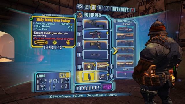 OP SALVADOR BUILD | Borderlands 2 (Level 72) смотреть онлайн