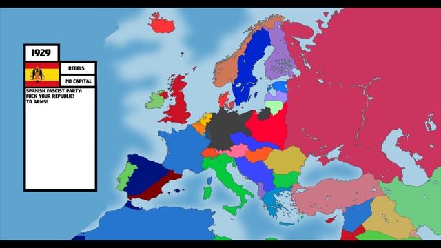 Alternative History of Europe WW2 (AHOE) #1 Return of Trotsky and Spanish Civil War смотреть онлайн