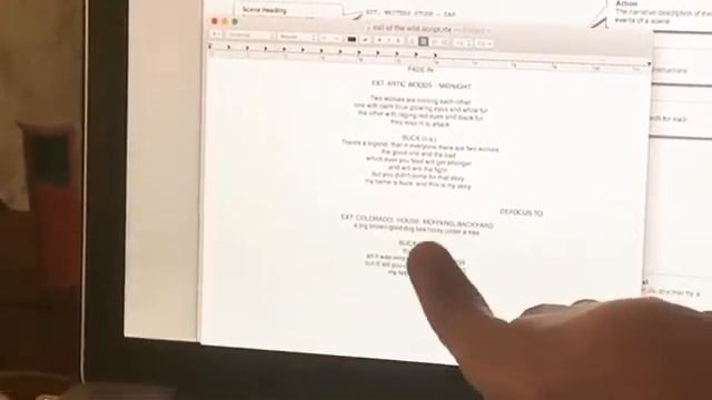 Лев пишет сценарий для своего фильма -working on script смотреть онлайн