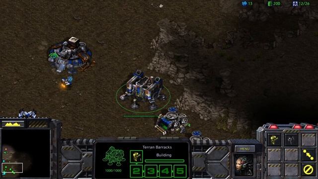 Starcraft Remastered Gameplay PC смотреть онлайн