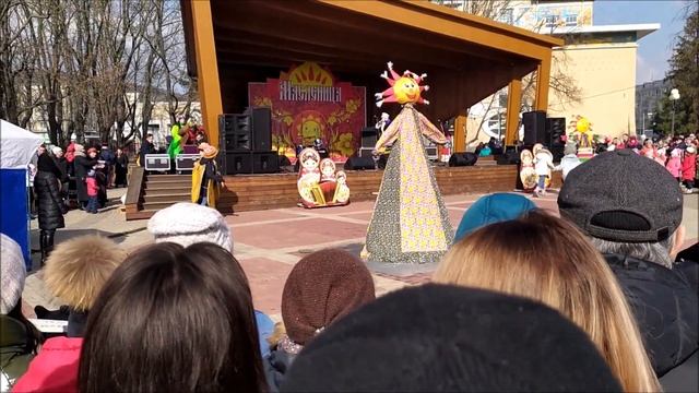 Масленица 2020 год. Город Белгород. смотреть онлайн