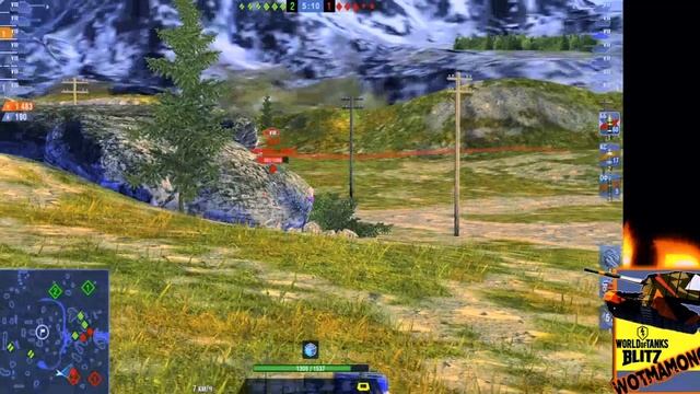 World of tanks blitz T95E2 Мастер WotMamonga смотреть онлайн