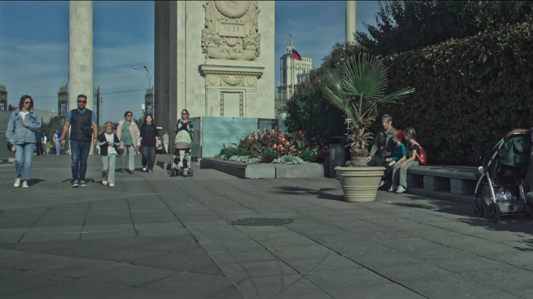 Прогулка по Москве 10 Парк Горького, Музеон, Крымская набережная, Якиманская набережная смотреть онлайн