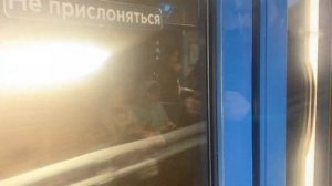 Поездка на поезде Москва 81-765/766/767 Калужско-Рижская линия Медведково - Новоясеневская