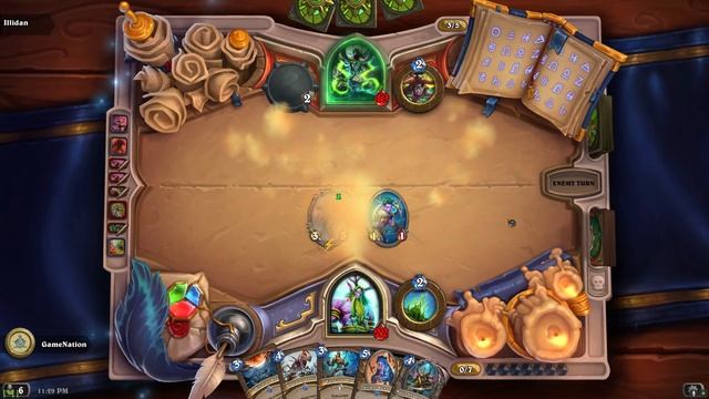 Hearthstone - Book of Heroes - Malfurion vs Illidan 2 смотреть онлайн