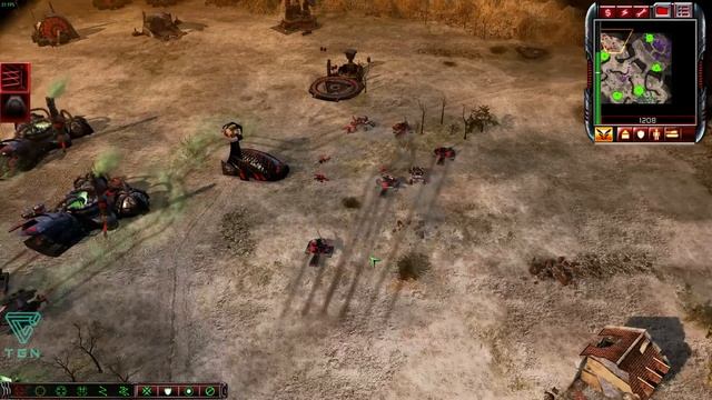 CnC 3 Kanes Wrath Campaign Level 9 Hard HD Commentary смотреть онлайн
