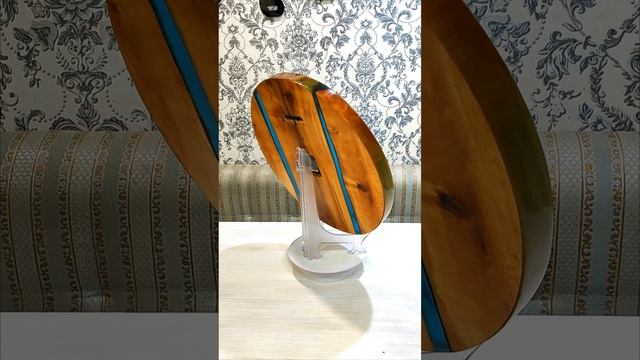 , Часы из дерева и эпоксидной смолы смотреть онлайн