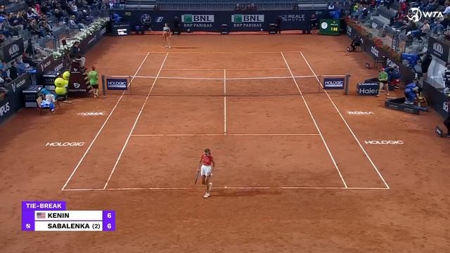 Sofia Kenin Vs. Aryna Sabalenka | 2023 Rome Round 2 | WTA Match Highlights