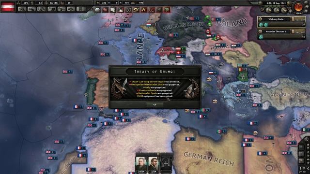 HOI4 Road to 56 - Democratic Austria #3 - Driving to Moscow смотреть онлайн