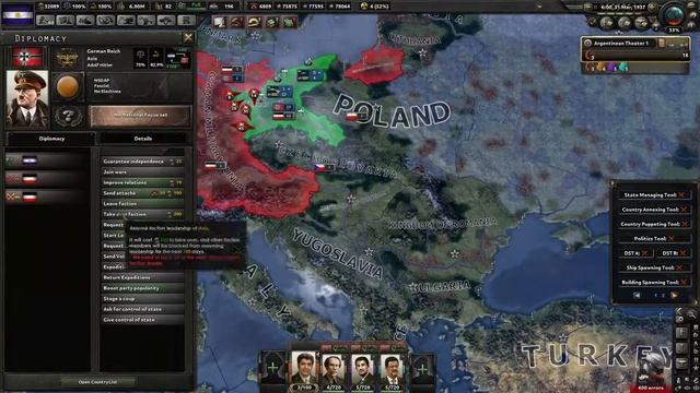 Hearts of iron 4: Senor Hilter stikes back! #1 смотреть онлайн