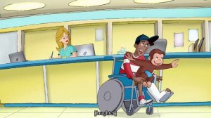 Curious George - 235 - Bill on Wheels (Learn English Language with subtitles)