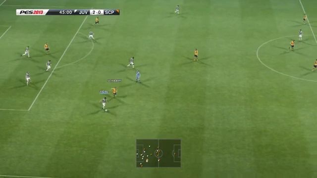 PES 13: PRO EVOLUTION SOCCER Juventus vs Sporting (SUPERSTAR MODE) Konami Cup Match 1 смотреть онлайн