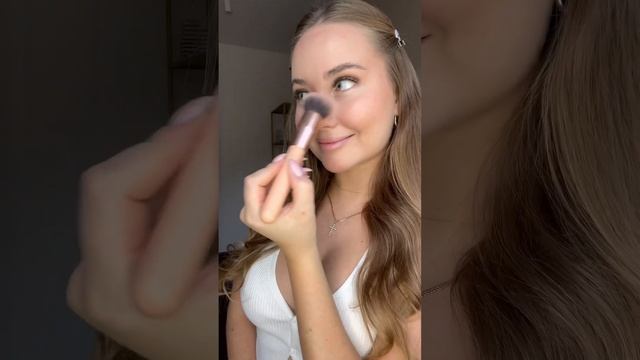 Свежий дневной макияж за 5 минут! Видео с описанием продуктов и техникой на канале✨#рекомендации смотреть онлайн