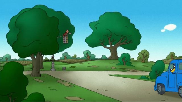 Curious George - 34 - Curious George Sees the Light (Learn English Language with subtitles) смотреть онлайн
