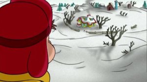 Curious George - 45 - Ski Monkey (Learn English Language with subtitles)